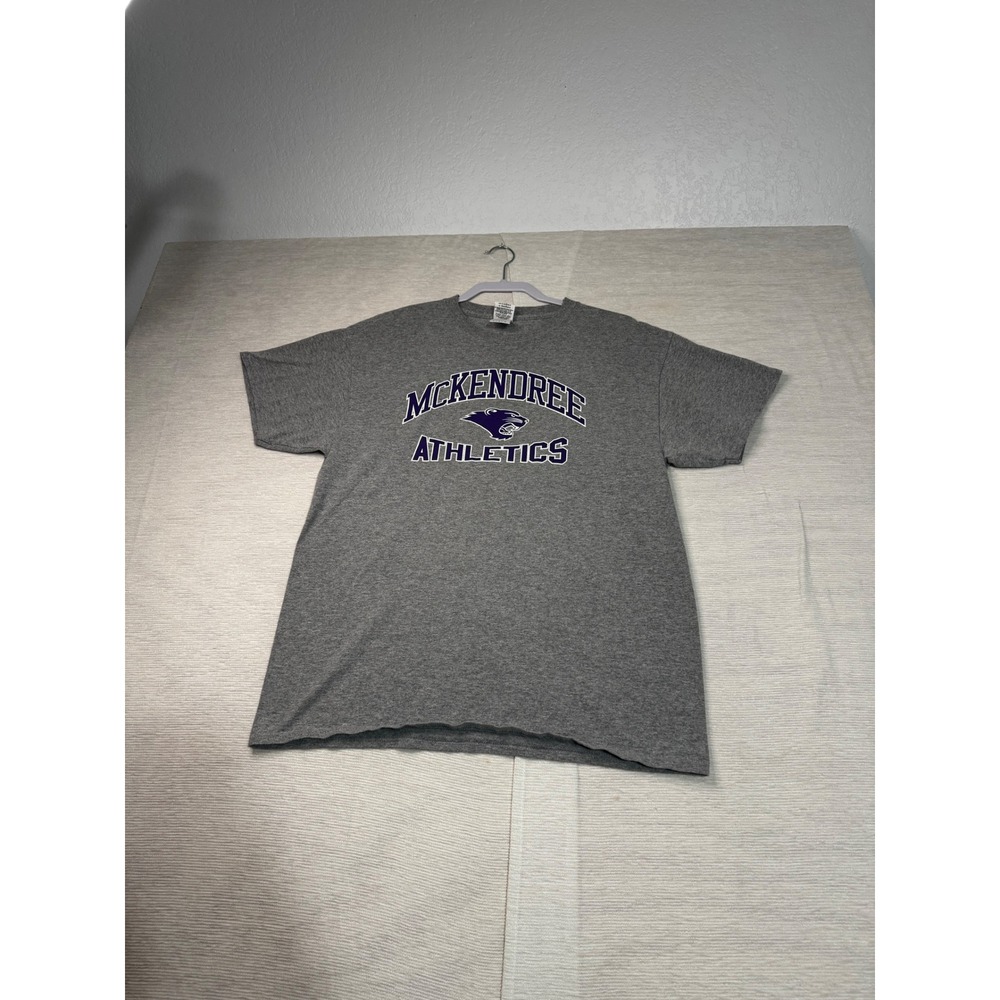 McKendree Athletics T-Shirt Mens Large Gray Short Sleeve University Graphic Tee